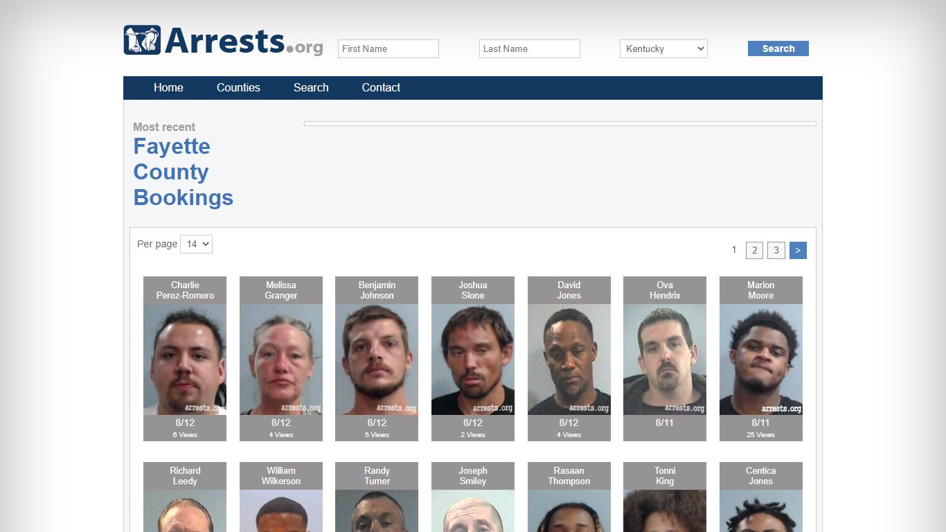 Fayette County Arrests and Inmate Search